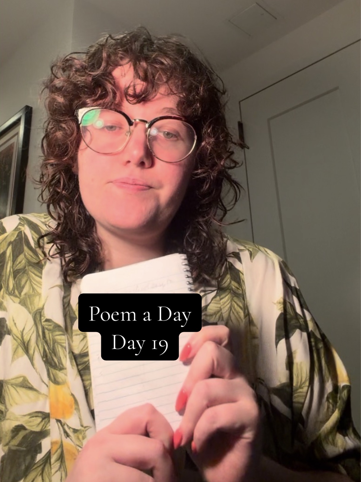 Poem A Day April 19